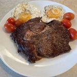 Steak s vejci